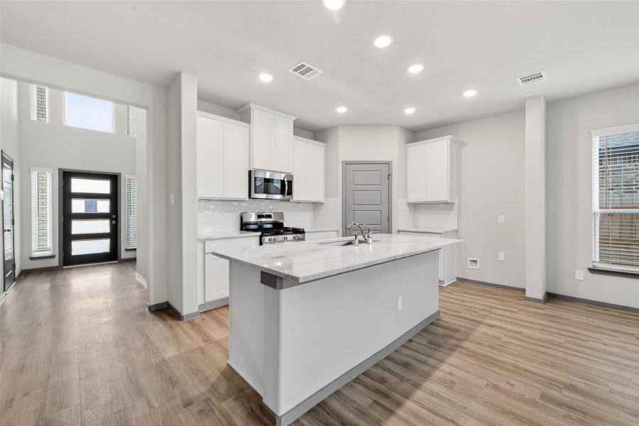 Furnished interior view inside a new home in Crosby Terrace, Crosby (Image 12).