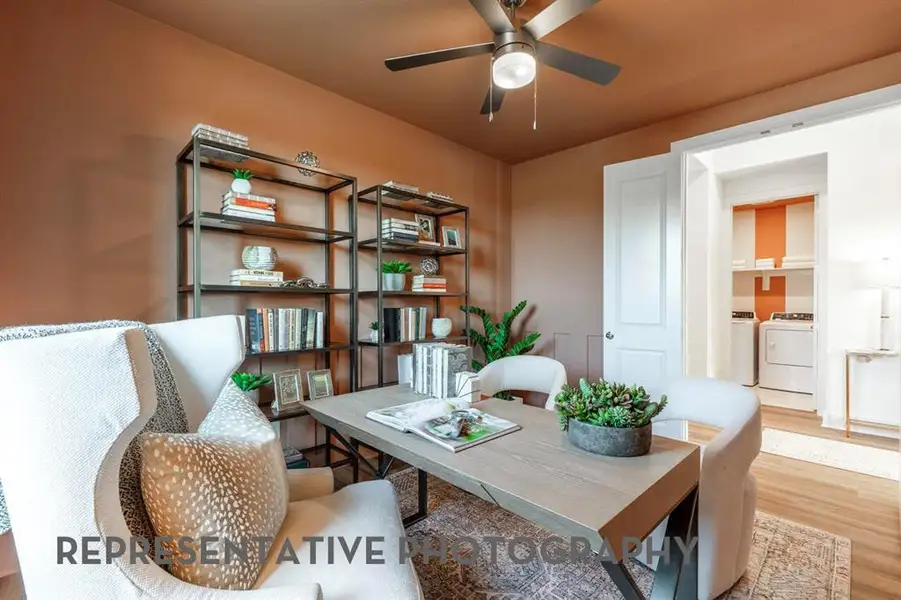 Furnished interior view inside a new home in Sonoma Verde, McLendon-Chisholm (Image 6).