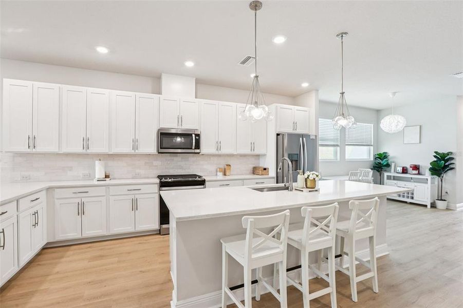 Furnished interior view inside a new home in Waterset Garden Series, Apollo Beach (Image 49).