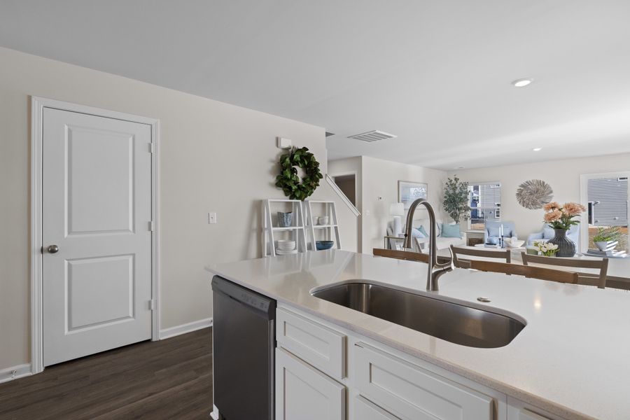 Representative furnished interior of a home built from the Alder C by McGuinn Homes in Forts Ridge, Pelion (Image 49).