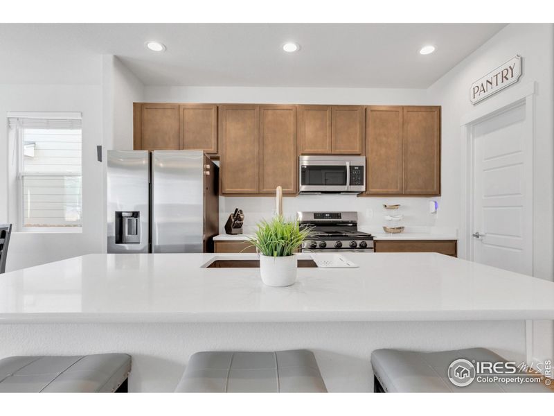 Close-up of interior finishes inside a home in , Lochbuie (Image 18).