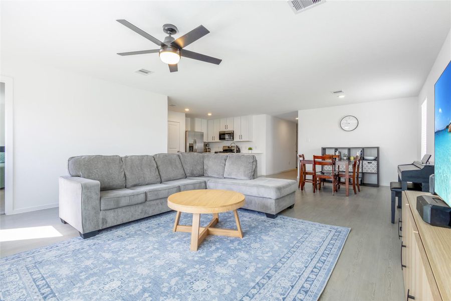 Furnished interior view inside a new home in Tavola, New Caney (Image 6).