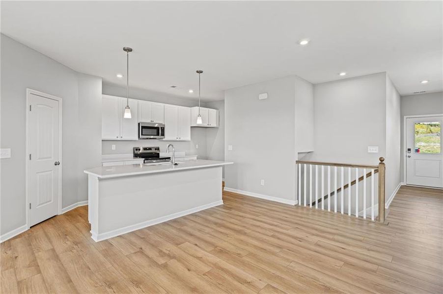 Spacious, unfurnished interior of a new home in Villas at Gold Creek, Dawsonville (Image 31).