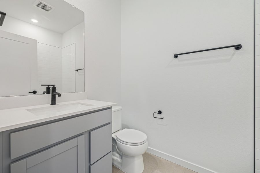 Furnished interior view inside a new home in Painted Prairie, Aurora (Image 14).