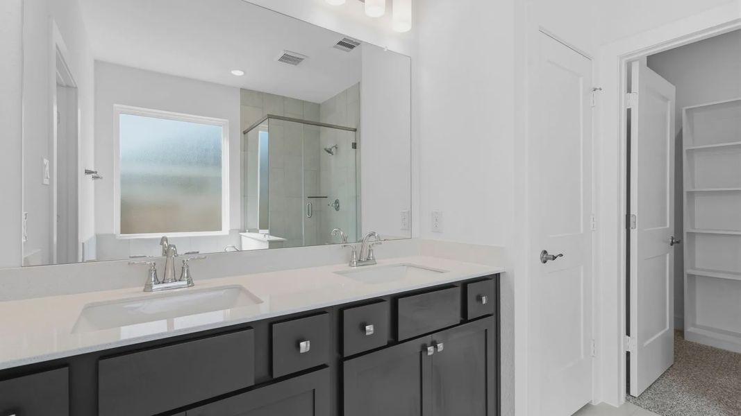 Furnished interior view inside a new home in Emory Glen, Magnolia (Image 10).