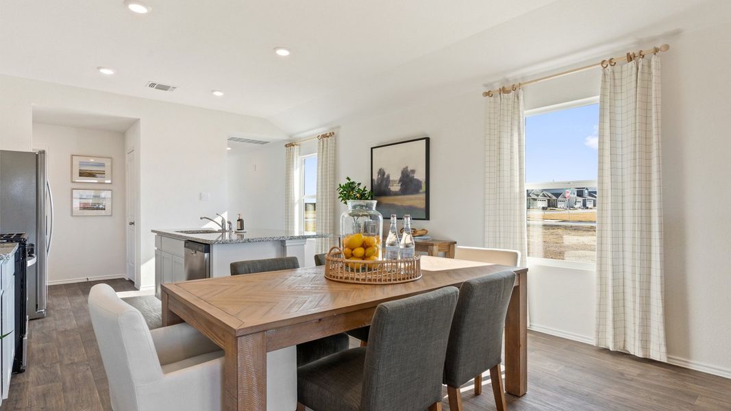 Furnished interior view inside a new home in Watermill, Kyle (Image 12).