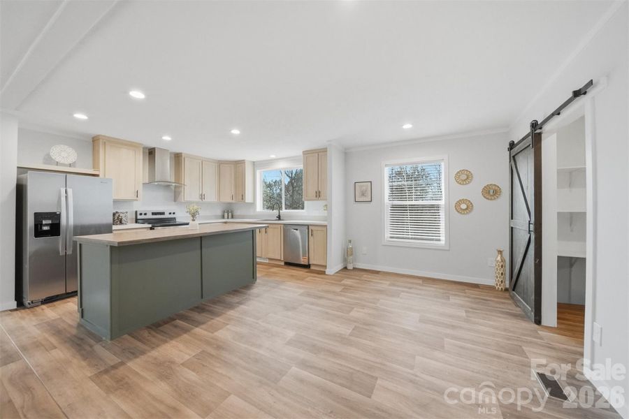 Furnished interior view inside a new home in , Morganton (Image 15).