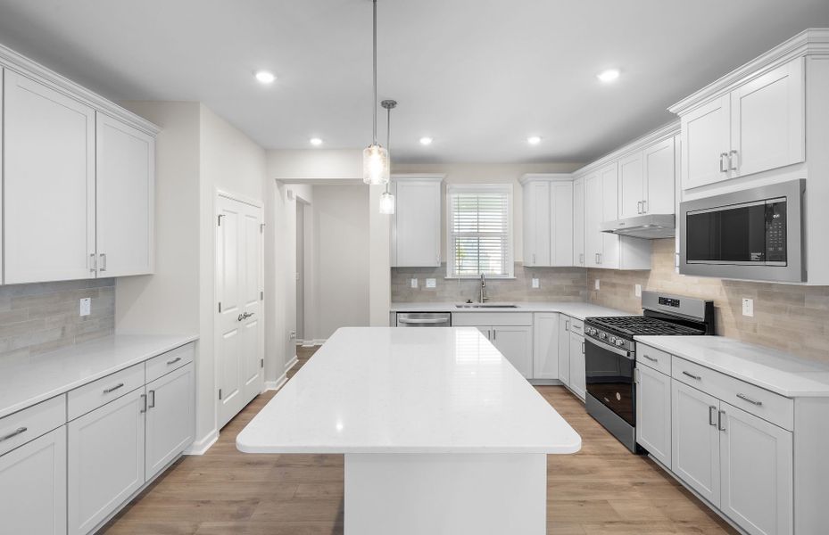 Kitchen with Large Island