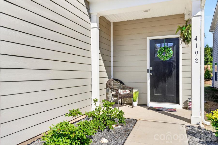 Exterior details and patio area of a home in , Sherrills Ford (Image 23).