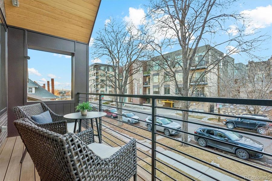 Exterior details and patio area of a home in , Denver (Image 3).