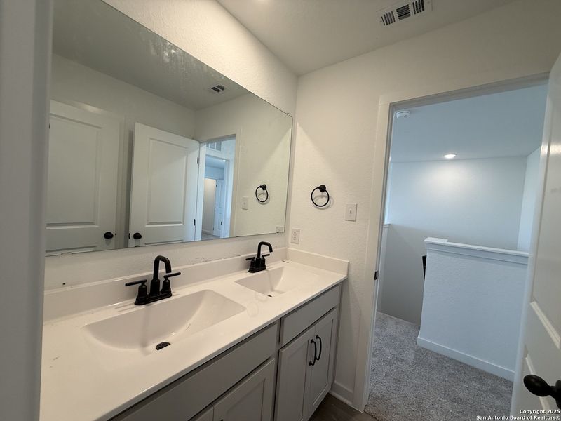 Furnished interior view inside a new home in The Preserve at the Wilder, Adkins (Image 9).