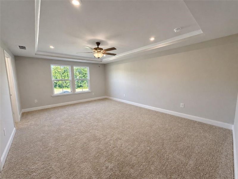 Spacious, unfurnished interior of a new home in Berkeley Mill, Cumming (Image 14).