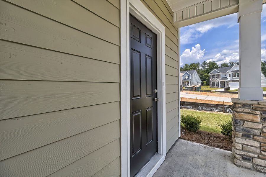 Representative exterior photo of a completed home built from the Sabel II by Great Southern Homes in Cottages at Roofs Pond, West Columbia, SC (Image 32).