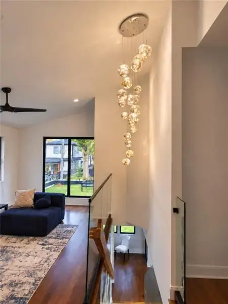 Furnished interior view inside a new home in , Atlanta (Image 12).