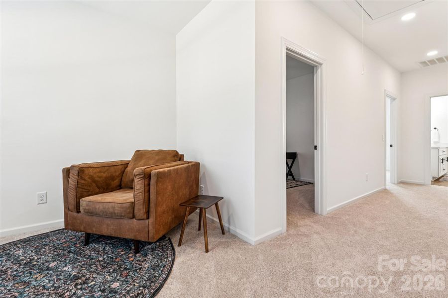 Nook at top of the stairs