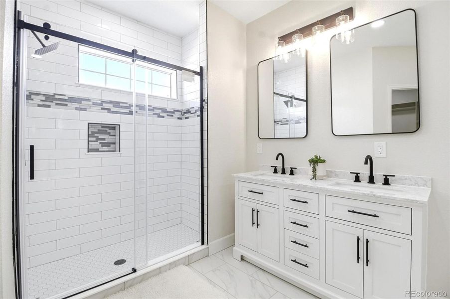 Furnished interior view inside a new home in , Strasburg (Image 13).