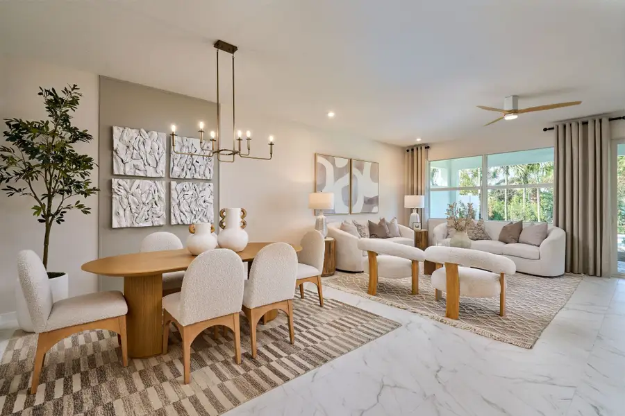 Representative furnished interior of a home built from the Benton by Mattamy Homes in Forest, Greenacres (Image 6). Representative furnished interior of a home built from the Benton by Mattamy Homes in Forest, Greenacres (Image 6).