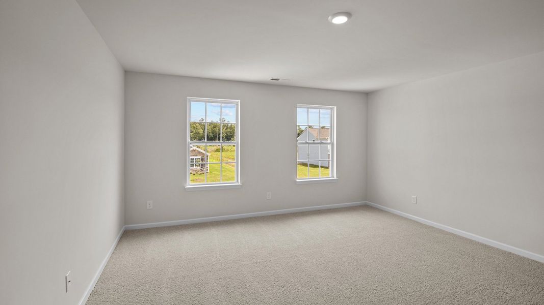 Spacious, unfurnished interior of a new home in Tyler - Home on the Lake, New Bern (Image 22).