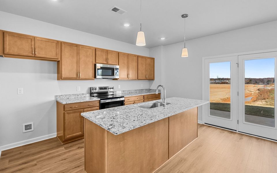 Furnished interior view inside a new home in Fieldstone, Lexington (Image 8).