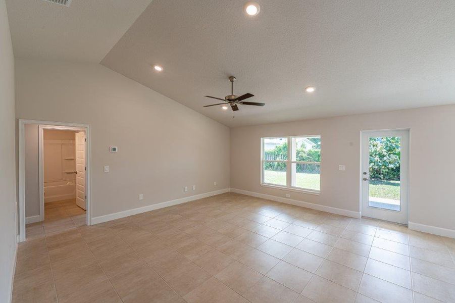 Furnished interior view inside a new home in Bayshore, Port St. Lucie (Image 19). Furnished interior view inside a new home in Bayshore, Port St. Lucie (Image 19).