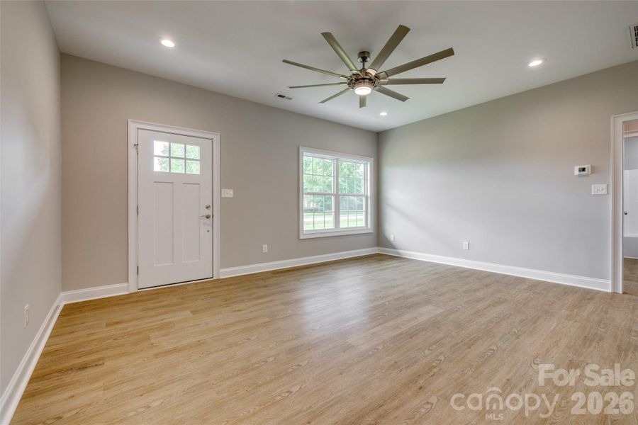 Representative photo of same build. Layout reversed per attached floorplan. Colors and selections may differ.