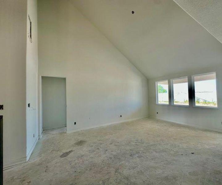 Actual progress of your home