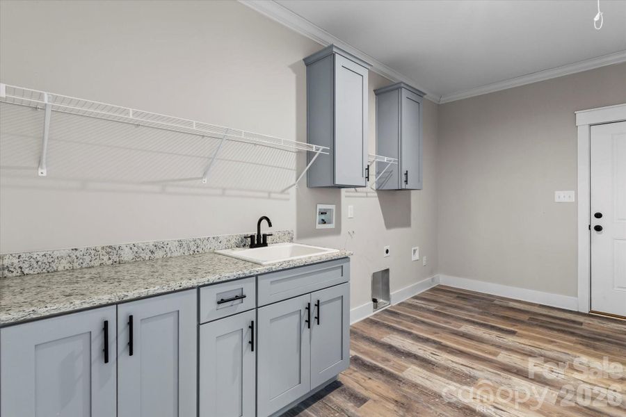 Furnished interior view inside a new home in , Statesville (Image 8).