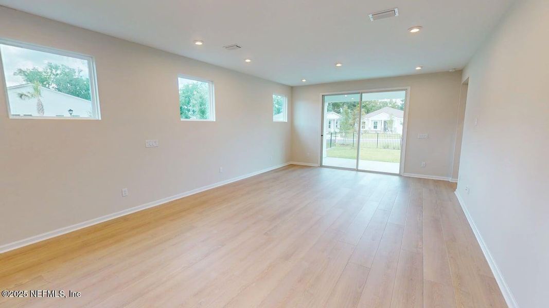 Spacious, unfurnished interior of a new home in RiverTown - WaterSong, St. Johns (Image 11).