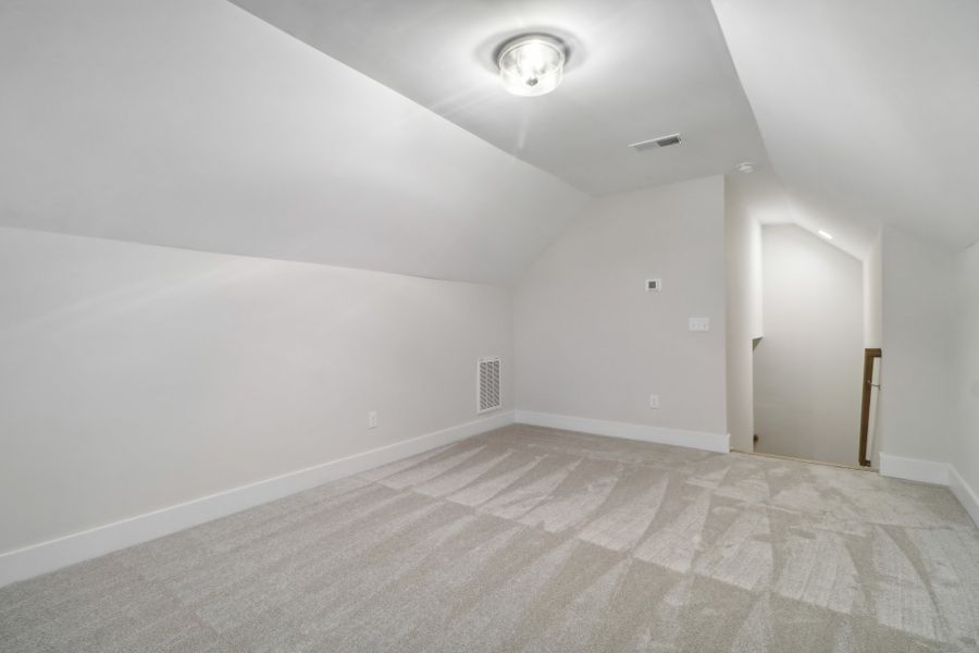Representative unfurnished interior of a home built from the Carol II by Great Southern Homes in The Cove, Sumter (Image 28).
