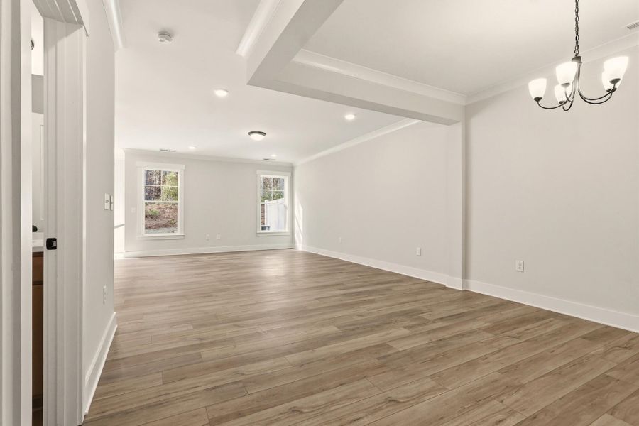 Spacious, unfurnished interior of a new home in Harbor Crossing, Greensboro (Image 19).