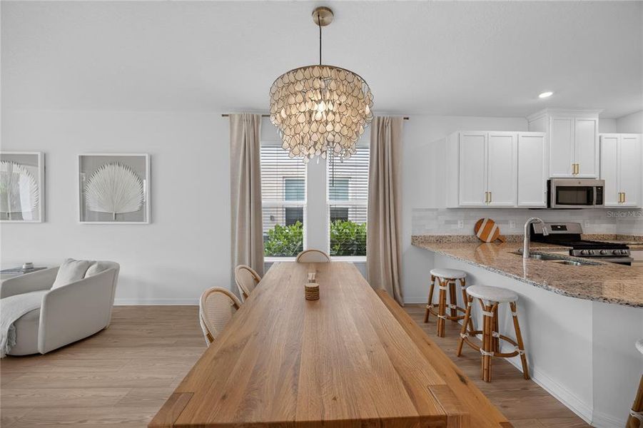 Furnished interior view inside a new home in , Nokomis (Image 39).