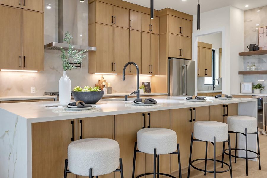 Furnished interior view inside a new home in , Willis (Image 31).