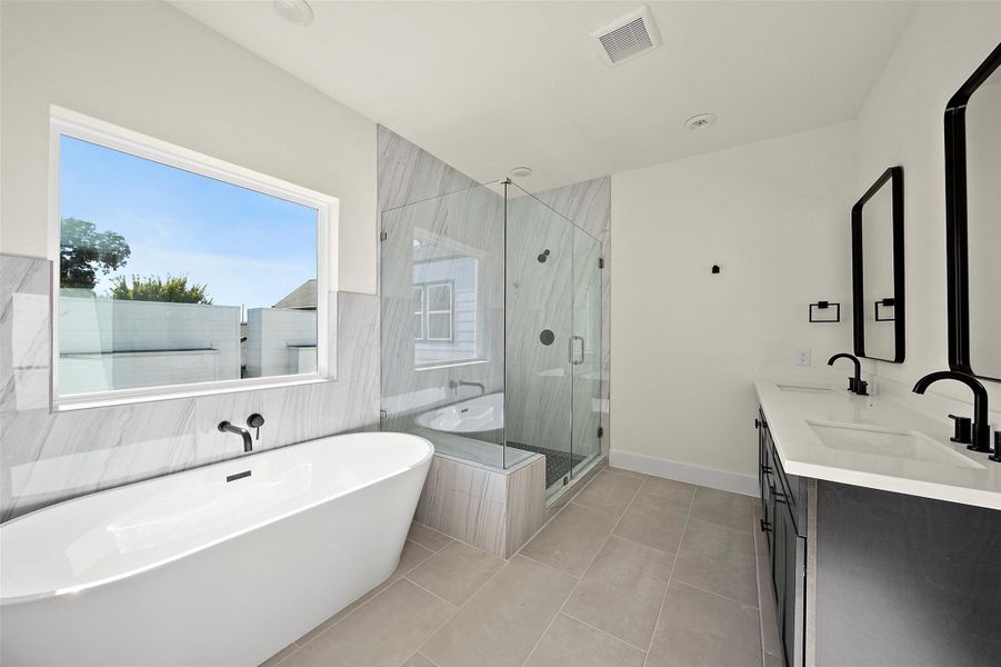 Furnished interior view inside a new home in , Houston (Image 14).