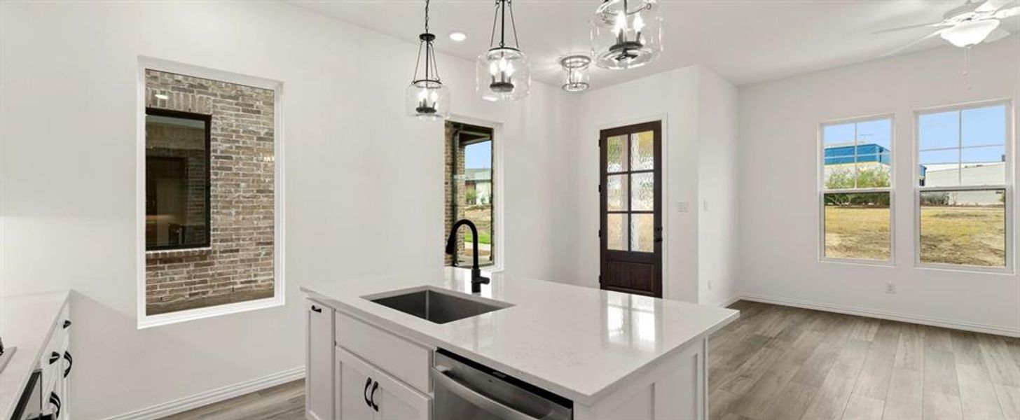 Open Kitchen-Dining Room