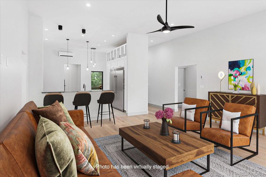 Furnished interior view inside a new home in , Salida (Image 30).