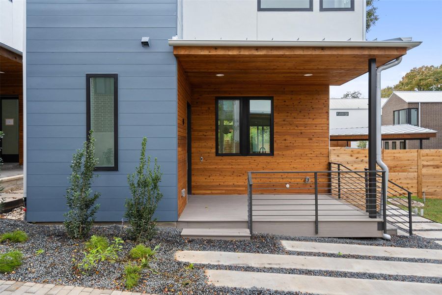 Front exterior of a new home in , Austin, TX, highlighting curb appeal (Image 2).