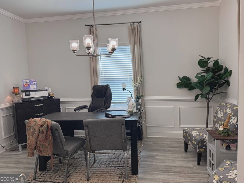 Furnished interior view inside a new home in Magnolia Villas, Cornelia (Image 5).