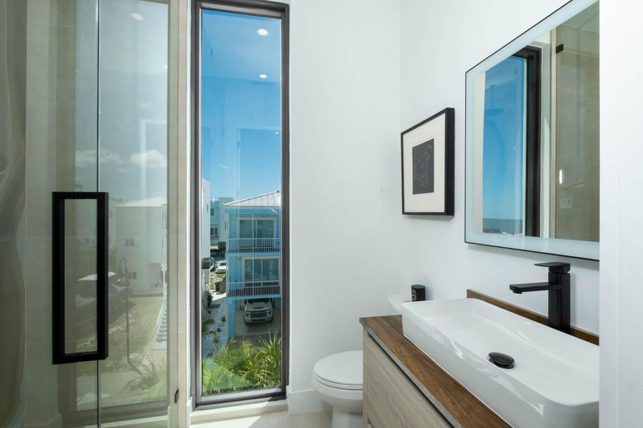 Furnished interior view inside a new home in , Key Largo (Image 6).