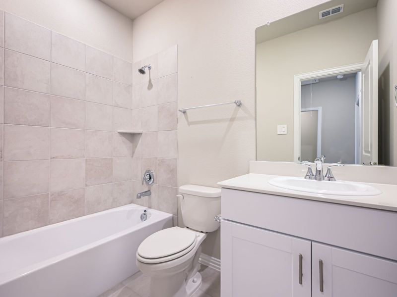 Furnished interior view inside a new home in Parks at Foster Crossing - Premier Series, Anna (Image 12).