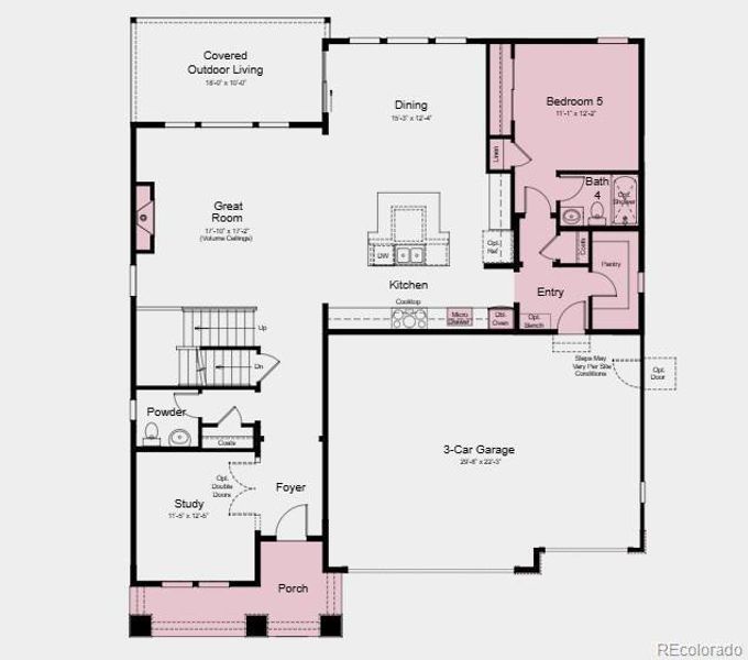 Additional Highlights Include: Modern fireplace at great room, downstairs bedroom and full bath in place of playroom, tray ceiling at foyer, standalone shower with bench and tub at primary bath, and full unfinished basement.