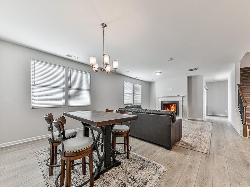Furnished interior view inside a new home in Kingsley, Acworth (Image 6).