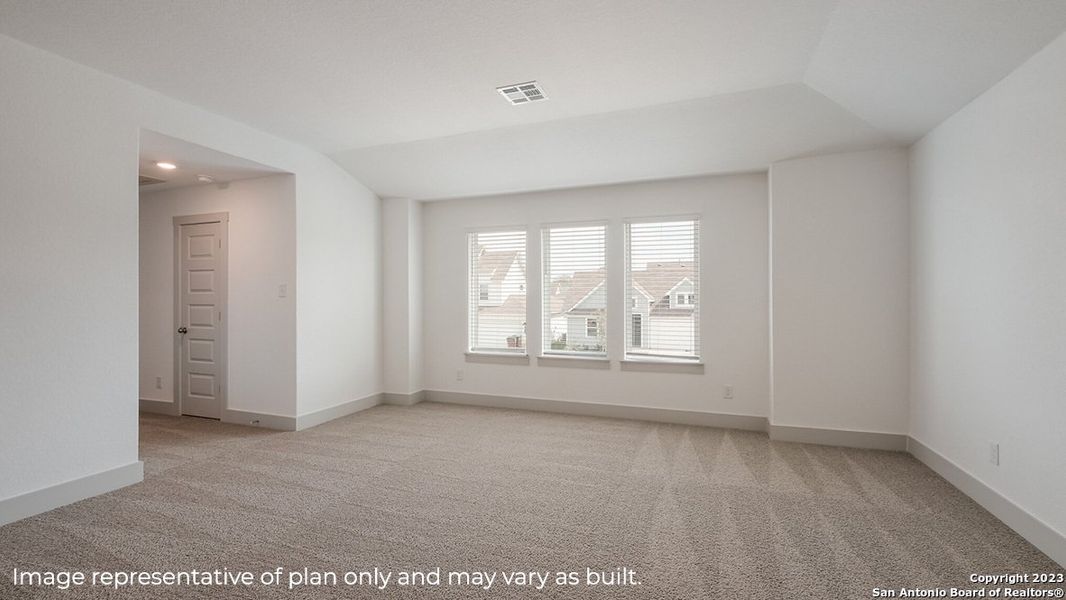 Spacious, unfurnished interior of a new home in Riverstone at Westpointe, San Antonio (Image 14).
