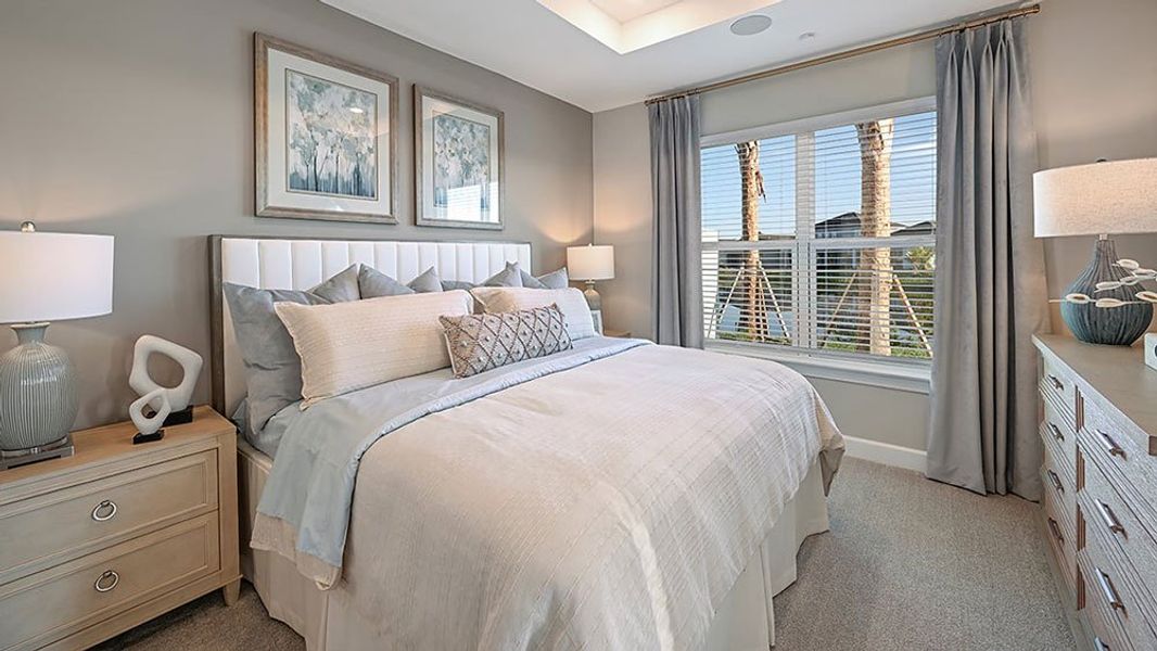 Representative furnished interior of a home built from the Caicos by Taylor Morrison in Skye Ranch Community Group Page, Sarasota (Image 8).