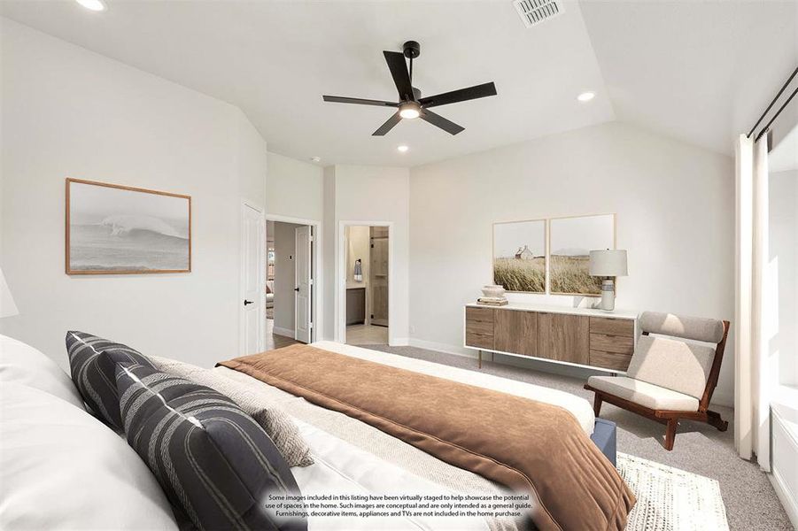 Furnished interior view inside a new home in Wildcat Ridge Phase 3, Godley (Image 15). Furnished interior view inside a new home in Wildcat Ridge Phase 3, Godley (Image 15).