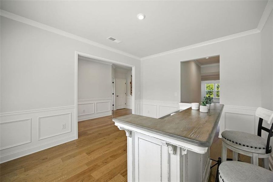 Furnished interior view inside a new home in , Cumming (Image 9).