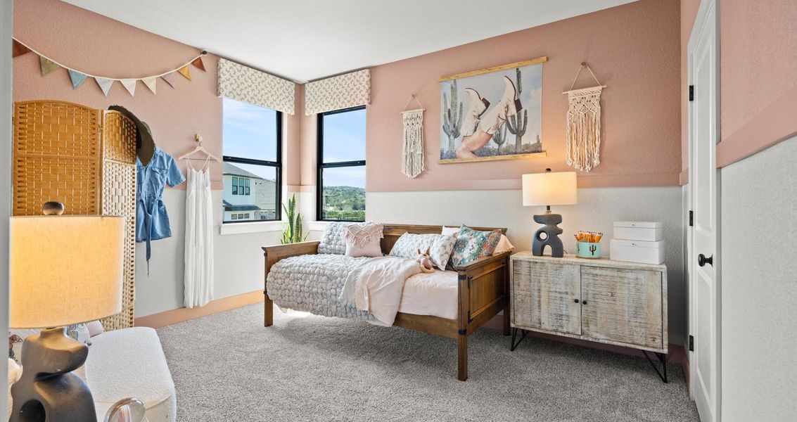 Furnished interior view inside a new home in Sweetwater, Austin (Image 16).