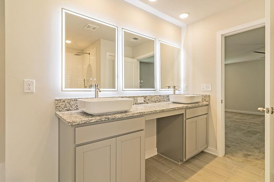 Furnished interior view inside a new home in Fern Dale, Fairburn (Image 4).