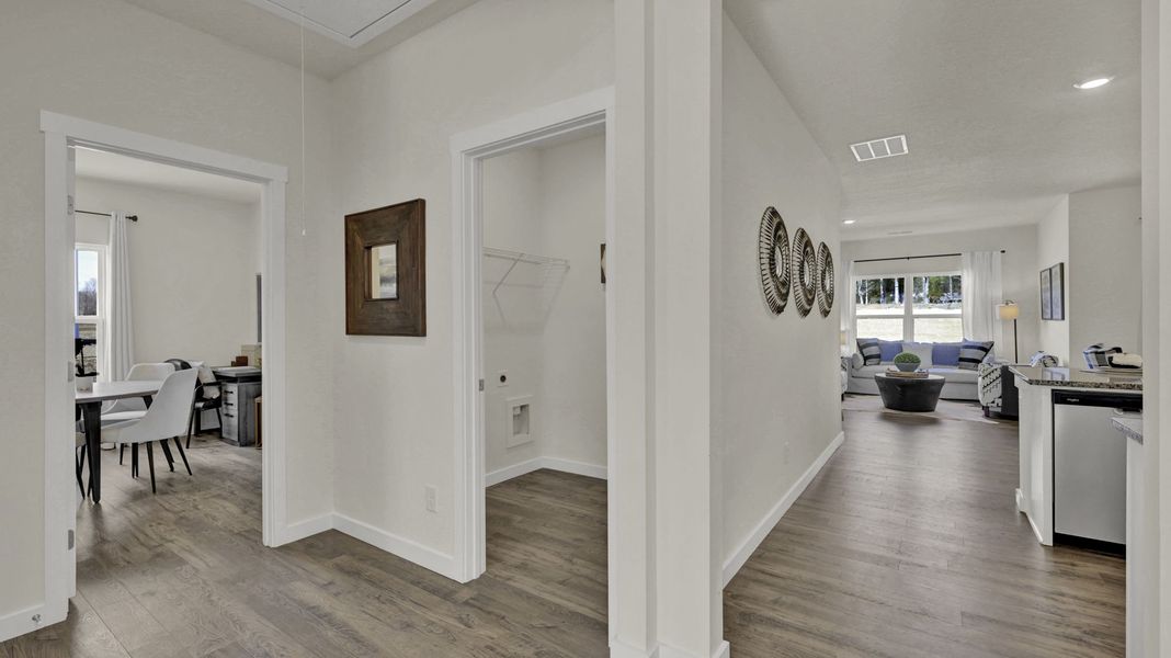 Furnished interior view inside a new home in Fairview Hills, Cleveland (Image 8).
