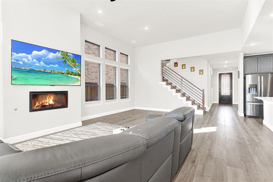 Furnished interior view inside a new home in , Little Elm (Image 8).