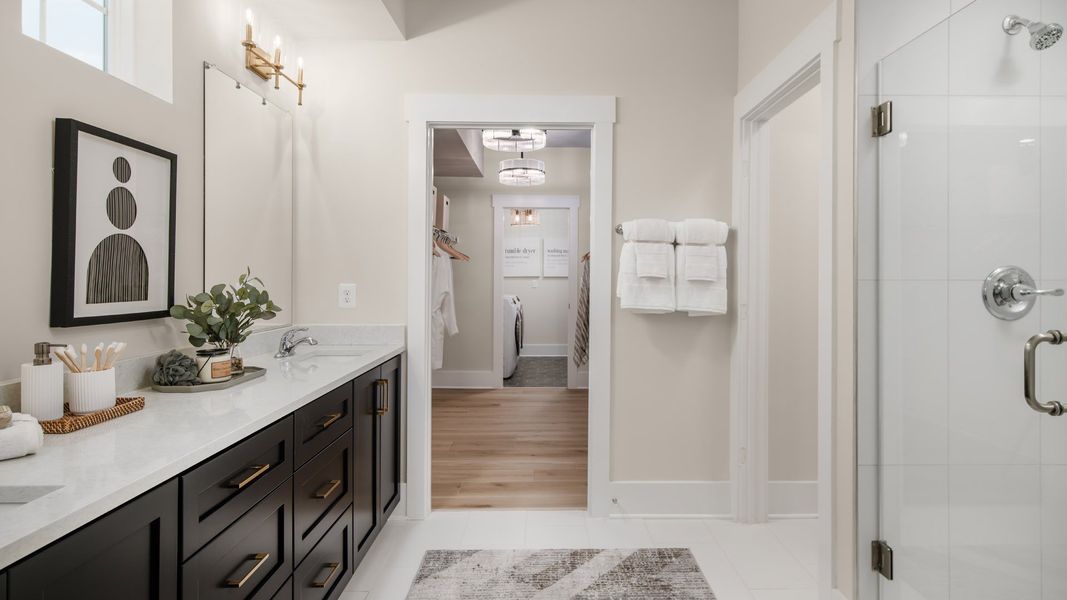 The Connect Plan by DRB Elevate in Brook Run, Fort Mill SC - Bathroom 1 The Connect Plan by DRB Elevate in Brook Run, Fort Mill SC - Bathroom 1